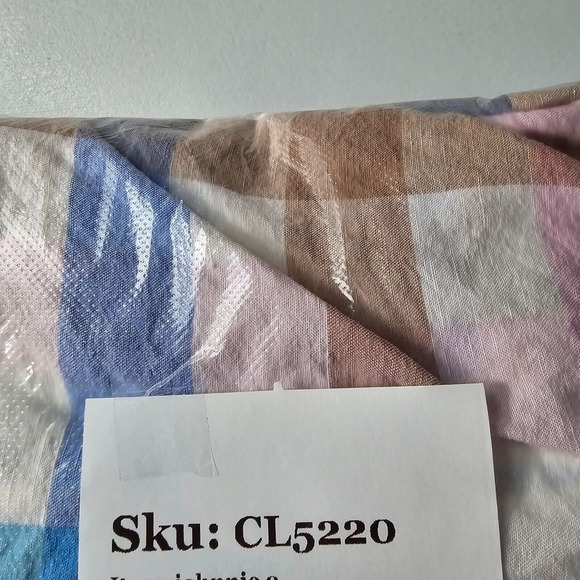 Johnnie-O Men Linen Blend Gingham Shirt Size‎ XL Short Sleeve Coastal Casual - Picture 13 of 13